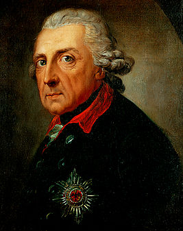 Надпись под портретом Фридриха II